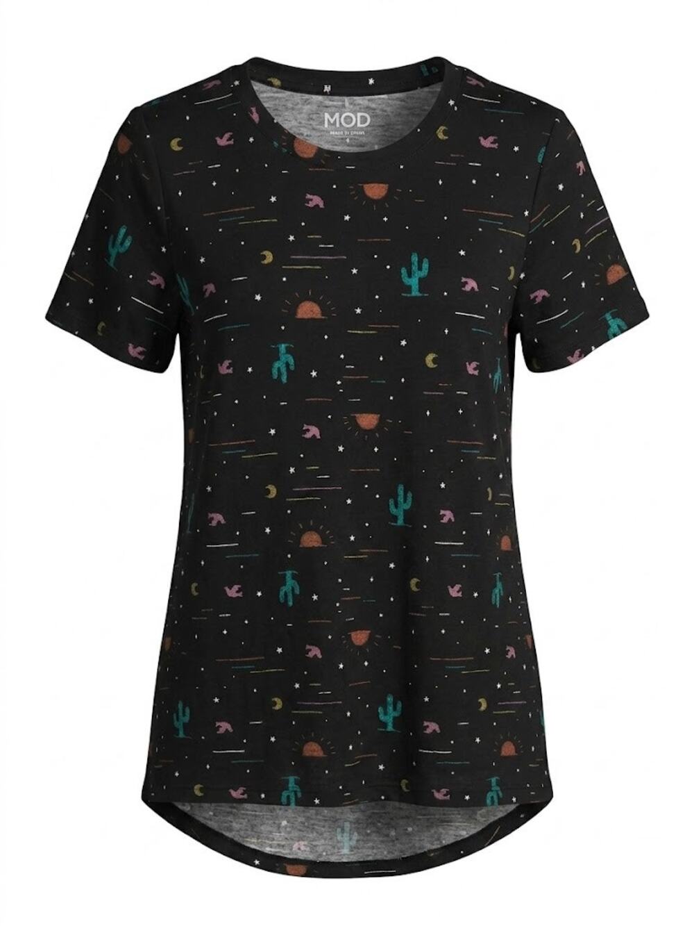 Women's short-sleeve crewneck t-shirt, 1119